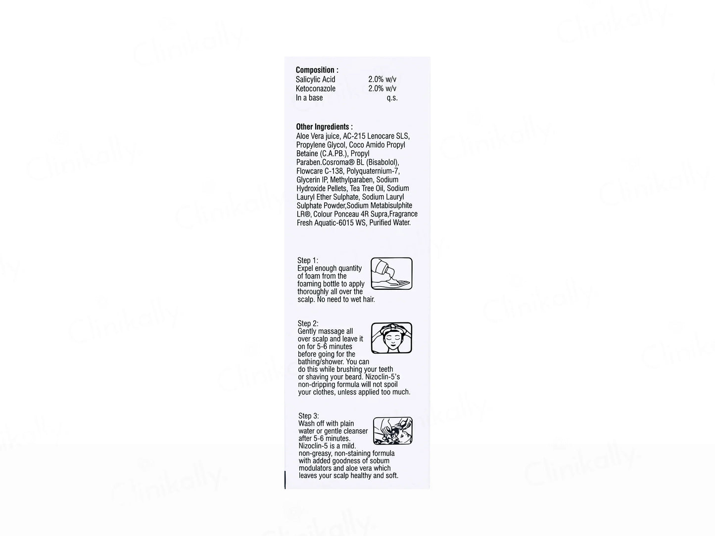 Nizoclin-S Medicated Shampoo, 100ml