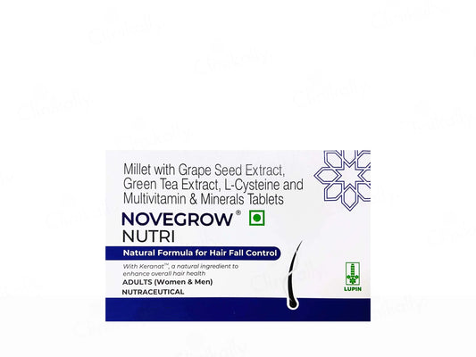 Novegrow Nutri Hair Fall Control Nutraceutical Tablet,