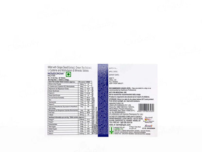 Novegrow Nutri Hair Fall Control Nutraceutical Tablet,
