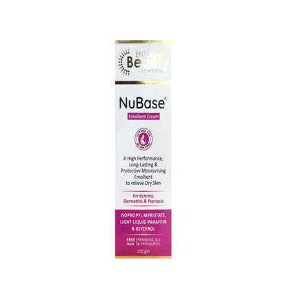 NuBase Moisturising Emollient Cream For Dry Skin, 100gm