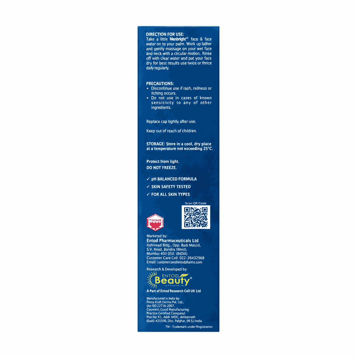 NuBright Face Wash 100ml