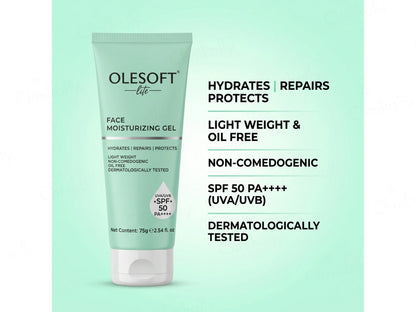 Olesoft Lite Face Moisturizing Gel SPF 50