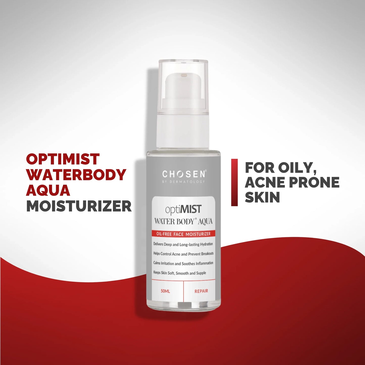 Chosen Optimist Water Body Aqua Moisturizer 50ml