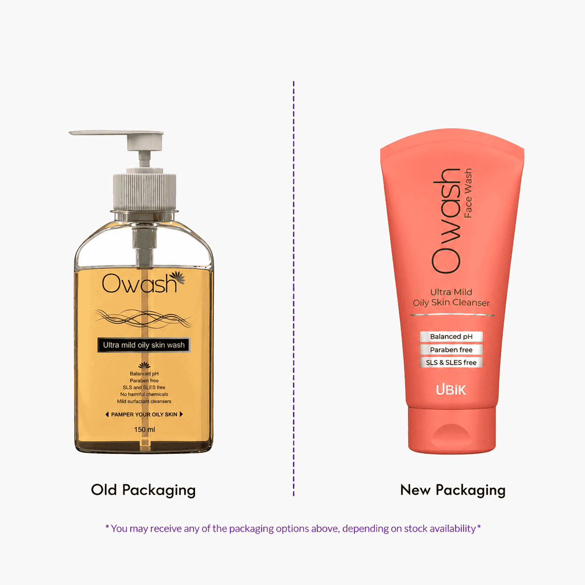 Owash Ultra Mild Oily Skin Wash 150ml