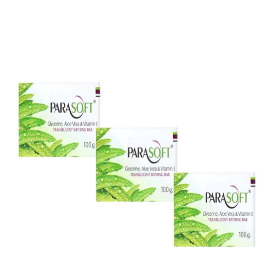 Parasoft Soap 100gm, Pack of 3