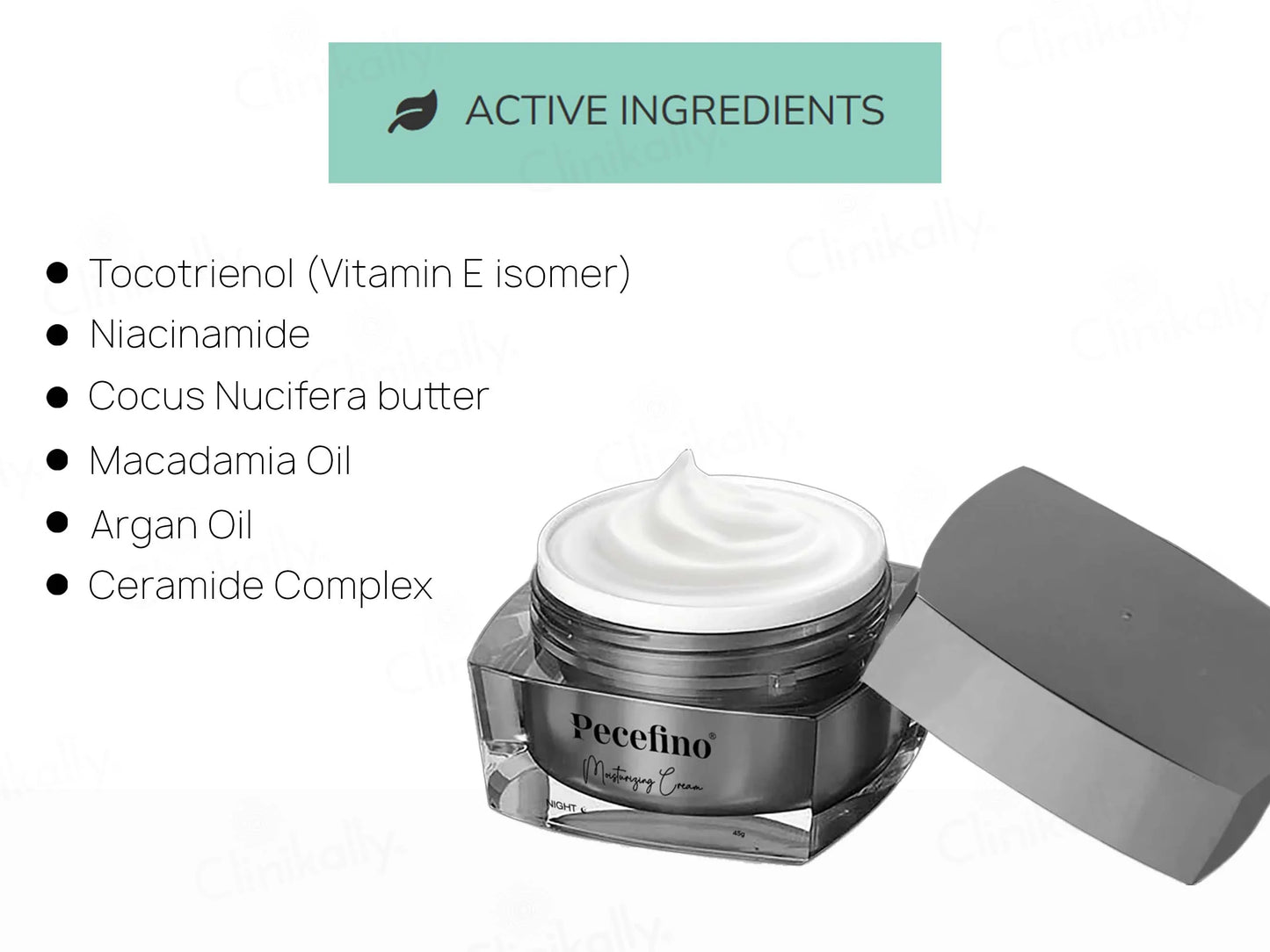 Pecefino Moisturizing Night Cream 45gm