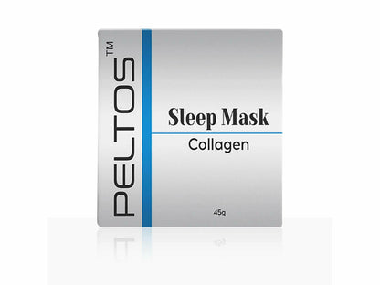 Peltos Collagen Sleep Mask, 45gm