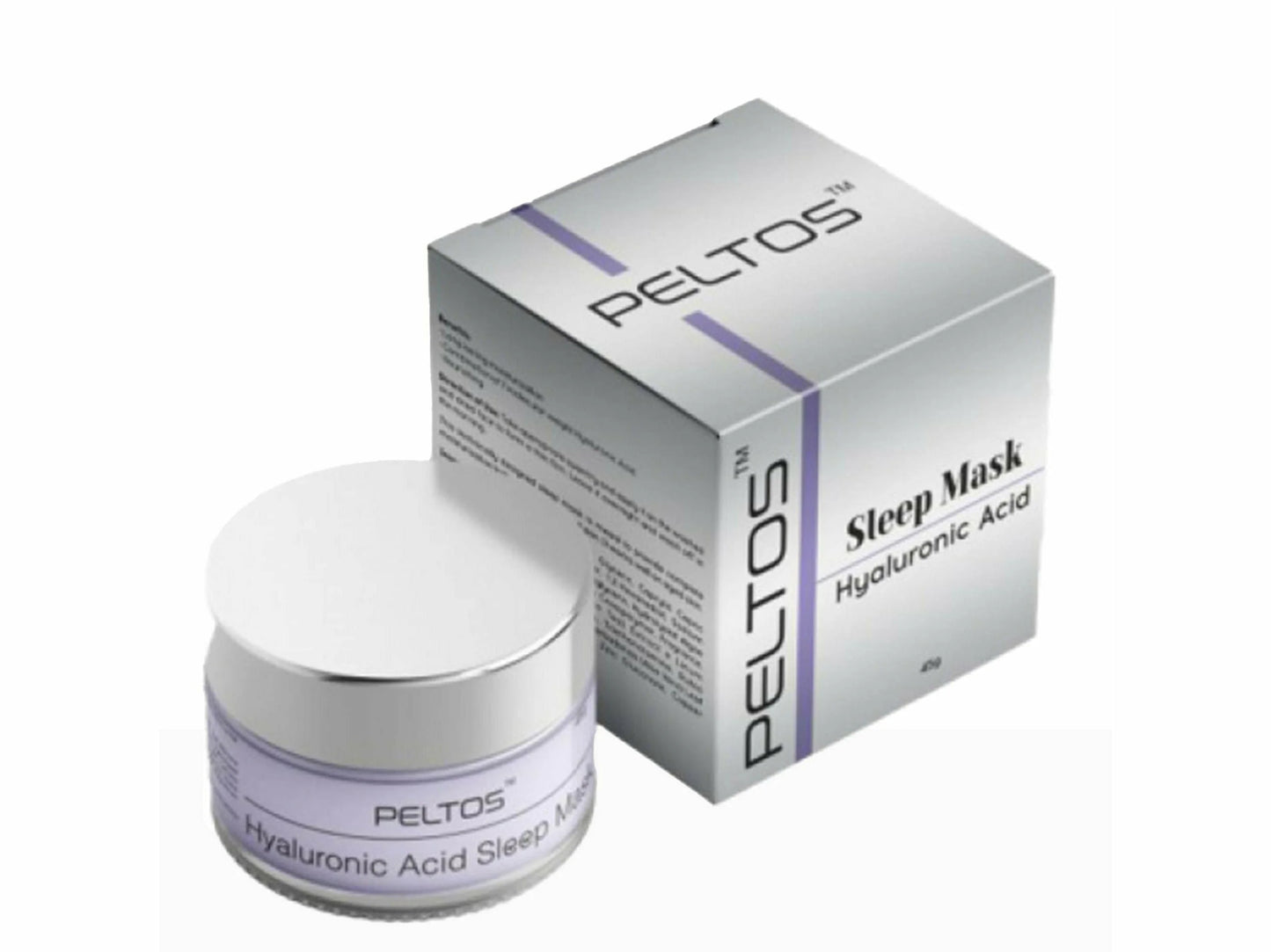Peltos Hyaluronic Acid Sleep Mask, 45gm