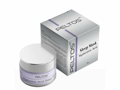 Peltos Hyaluronic Acid Sleep Mask, 45gm