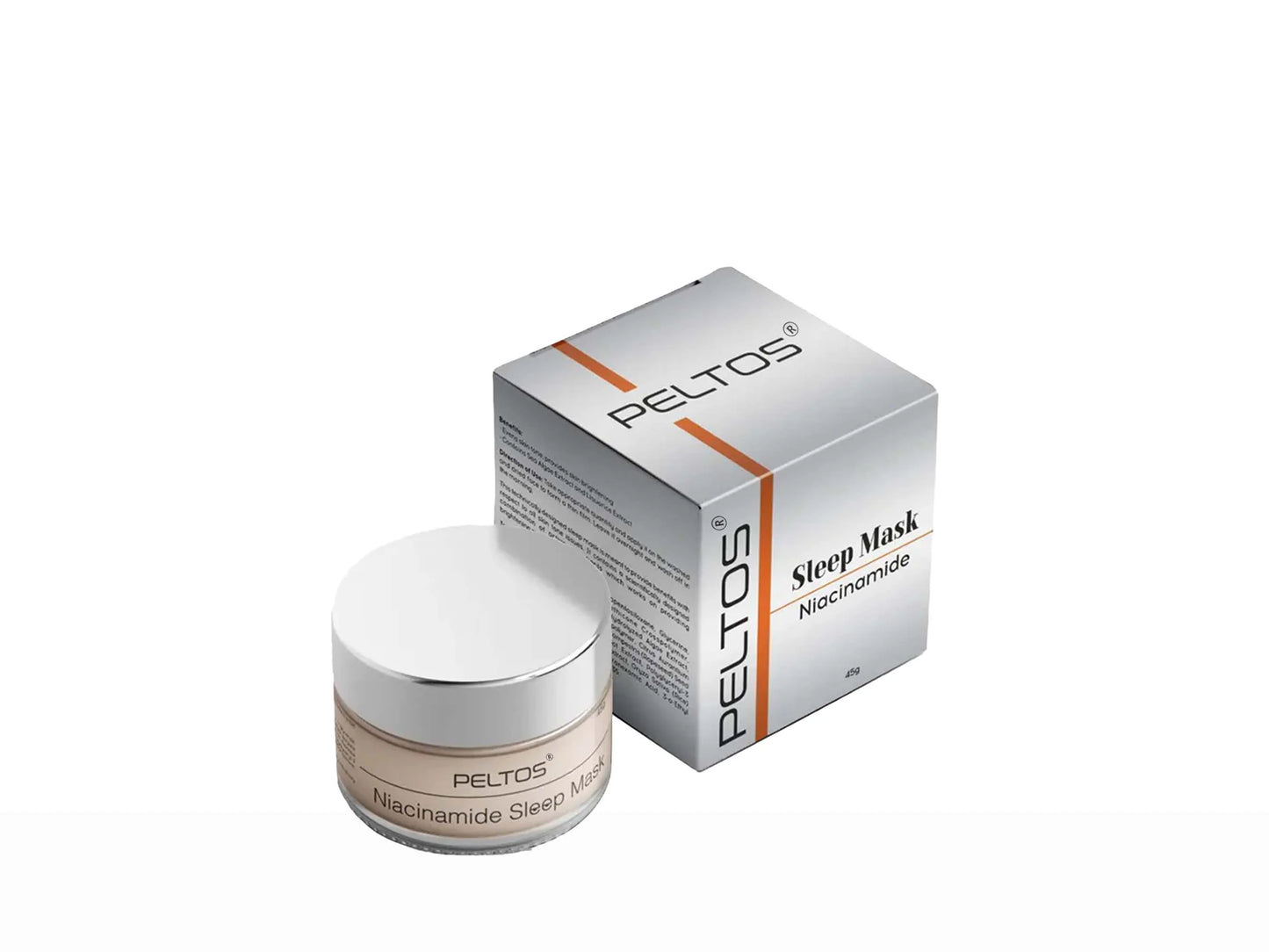 Peltos Niacinamide Sleep Mask, 45gm