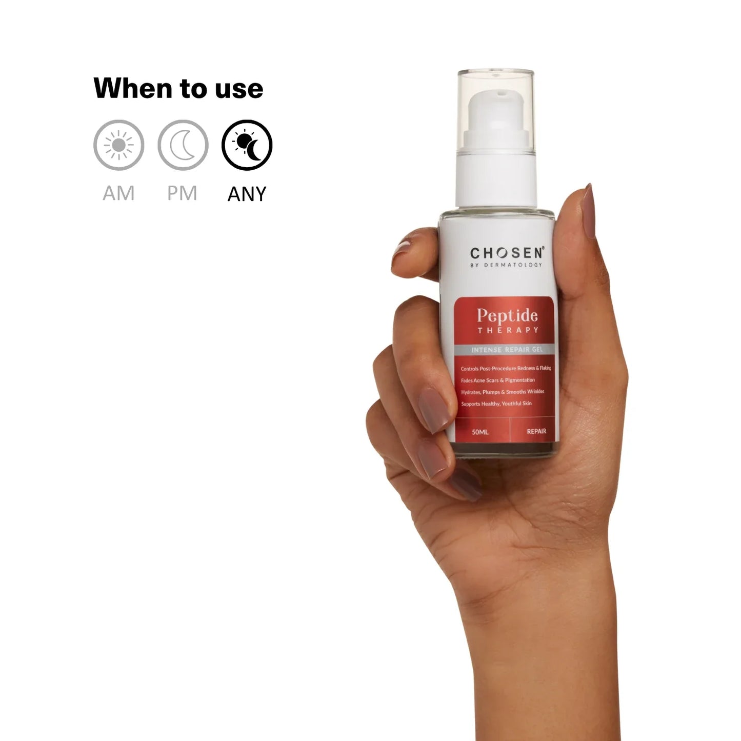 Chosen Peptide Therapy Intense Repair Gel 50ml