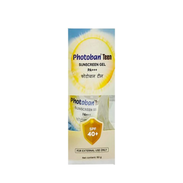 Photoban Teen Sunscreen Gel SPF 40+ PA+++ 50gm