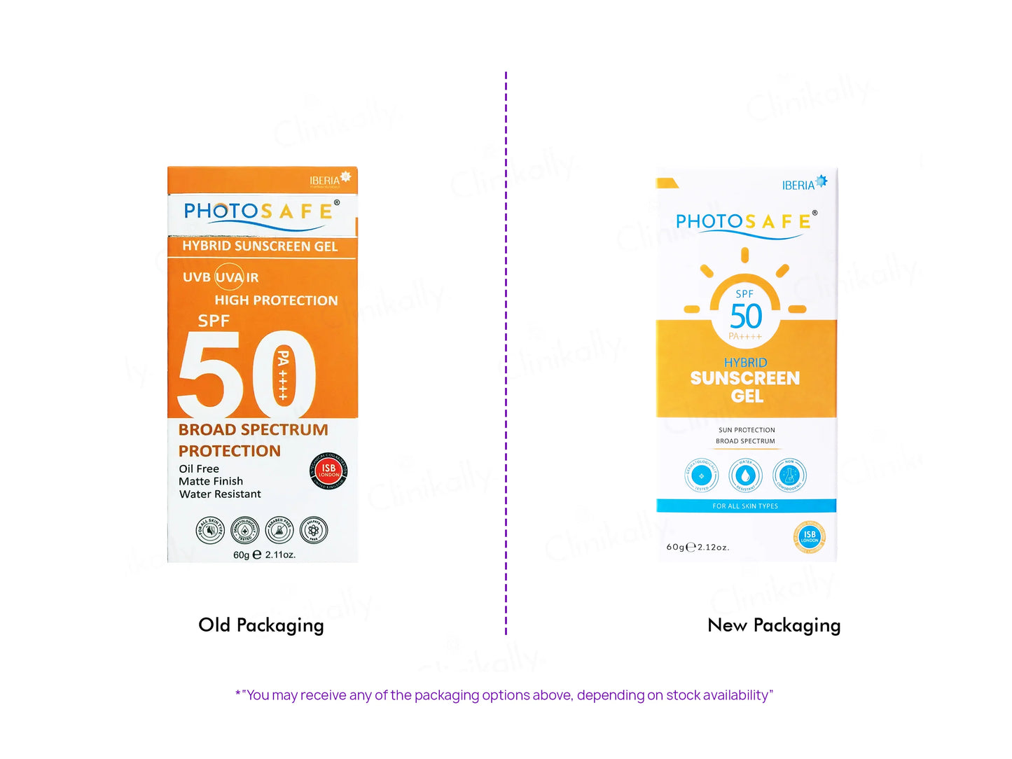 Photosafe Hybrid Broad Spectrum Sunscreen Gel SPF 50+++, 60gm