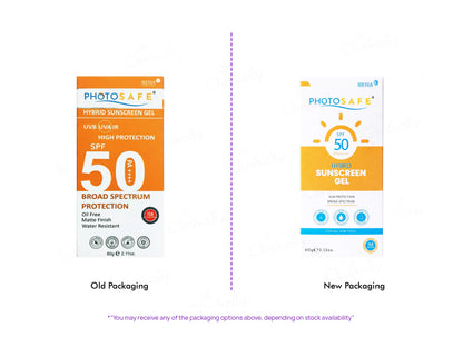Photosafe Hybrid Broad Spectrum Sunscreen Gel SPF 50+++, 60gm