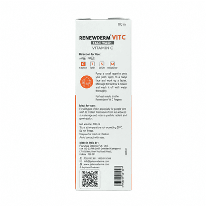 Renewderm Vit C Face Wash (Vitamin C)