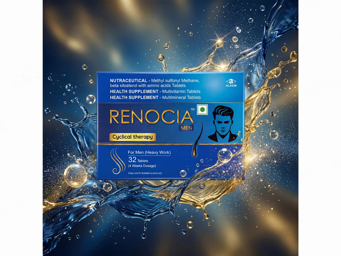 Renocia Men Hair Cyclical Therapy Nutraceutical Tablet For Men 1 Kit
