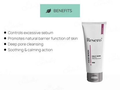 Resero Face Wash Gel For Oily Skin, 100ml
