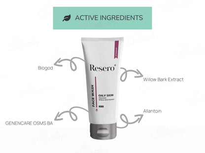 Resero Face Wash Gel For Oily Skin, 100ml