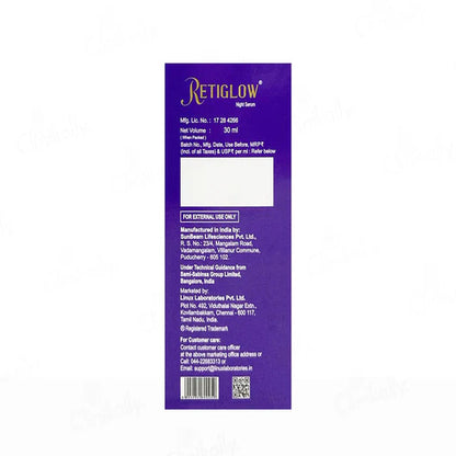 Retiglow Night Serum, 30ml