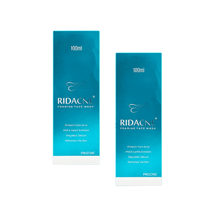 Ridacne foaming face wash