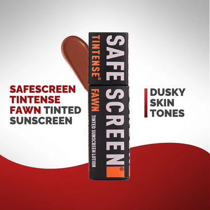 Chosen Safescreen Tintense Fawn Tinted Sunscreen SPF 50+ PA++++ 40ml
