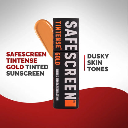 Chosen Safescreen Tintense Gold Tinted Gold Sunscreen SPF 50+ PA++++ 40ml