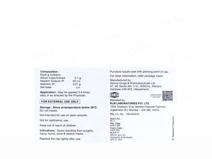 Scarcote Gel,