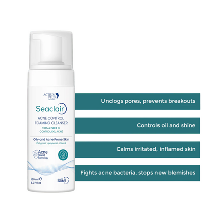 Actium Plus Seaclair Acne Control Foaming Cleanser 150ml