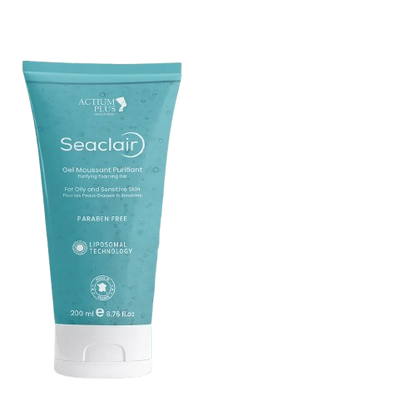 Actium Plus Seaclair Gel Moussant Purifiant For Oily and Sensitive Skin 200ml