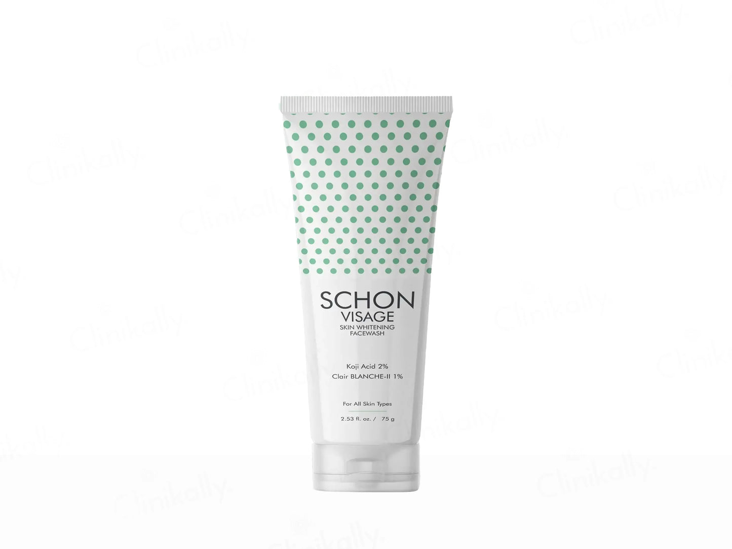 Schon Visage Skin Whitening Facewash 75gm