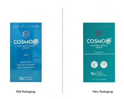 Cosmoq skin brightening serum, 30ml