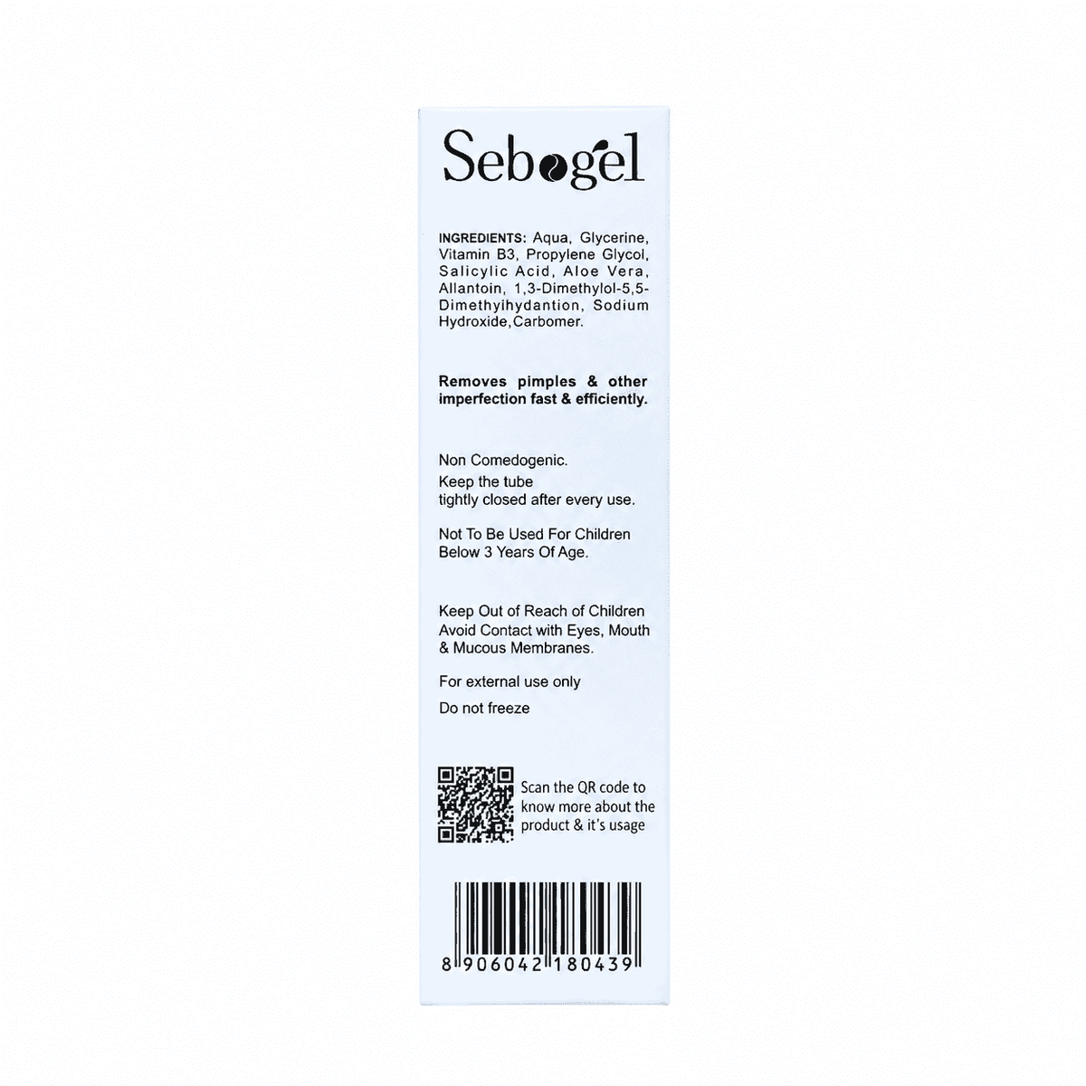 Sebogel Salicylic Acid & Nicotinamide Gel 30gm