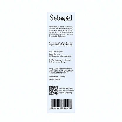 Sebogel Salicylic Acid & Nicotinamide Gel 30gm