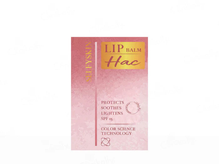 SelfySkin Hac Lip Lightening Balm SPF 15, 4gm