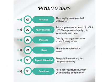 SelfySkin Hola HFC Shampoo, 250ml