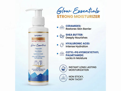 SelfySkin Strong Instant Face & Body Moisturizer,
