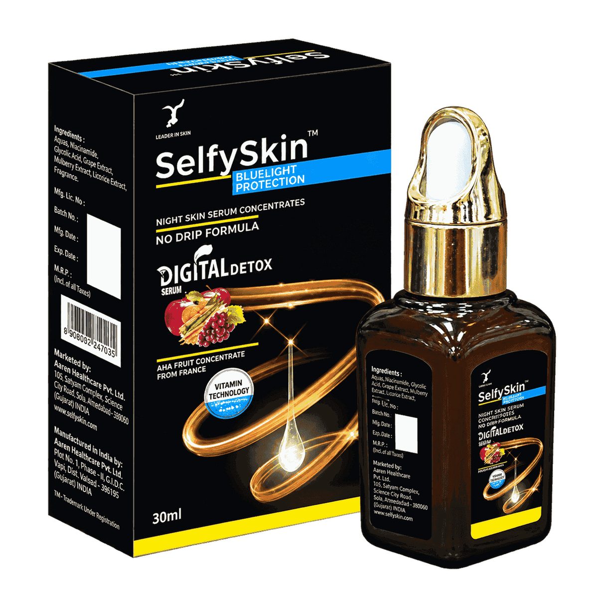 Selfyskin Night Serum 30ml