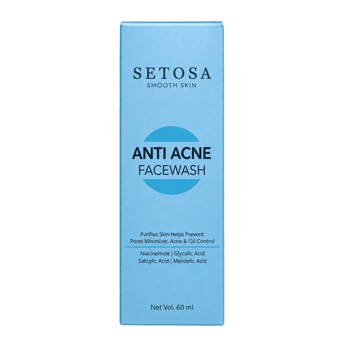 Setosa Smooth Skin Anti Acne Face Wash 60ml