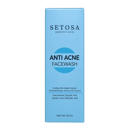 Setosa Smooth Skin Anti Acne Face Wash 60ml