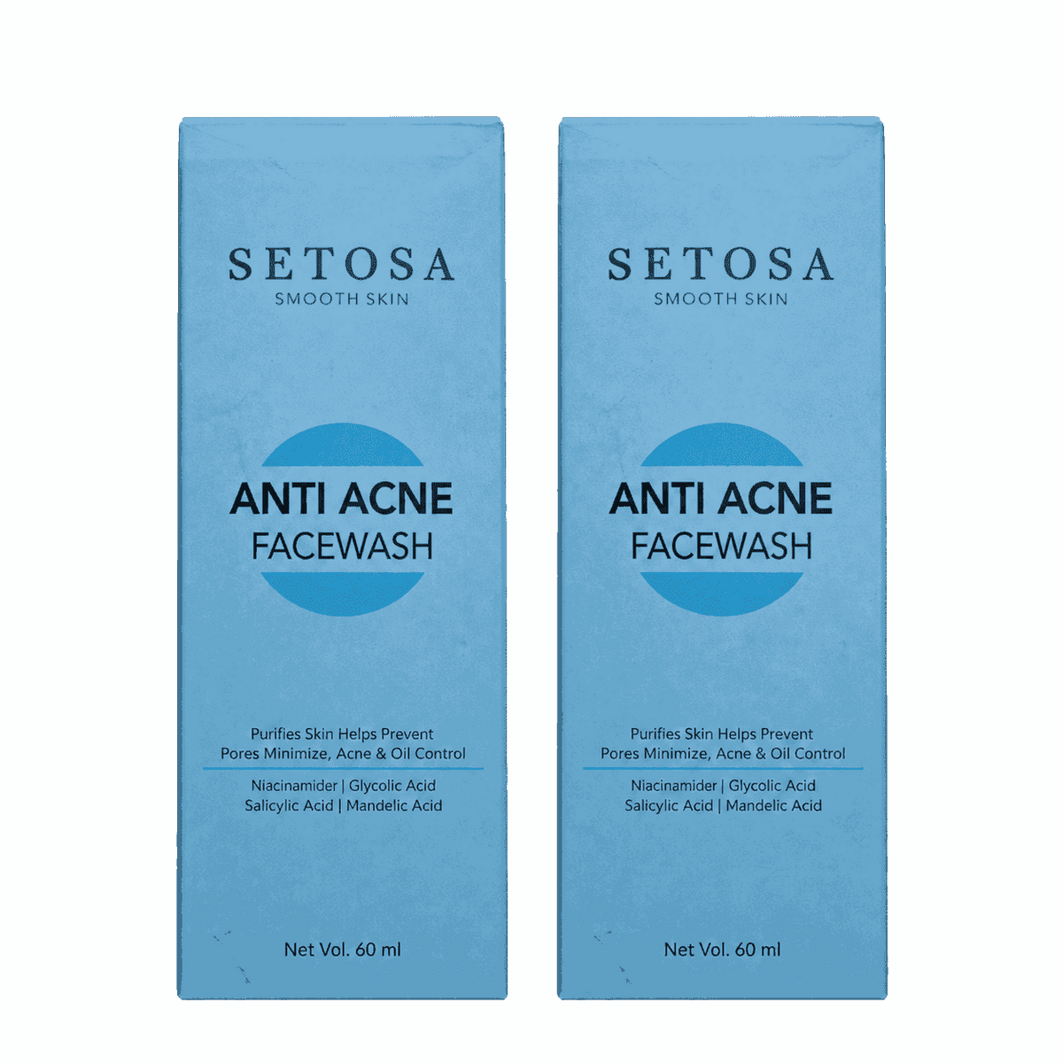Setosa Smooth Skin Anti Acne Face Wash 60ml