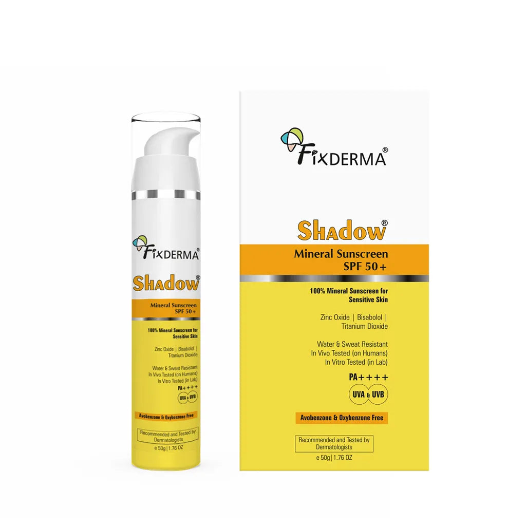 fixderma Shadow Mineral Sunscreen SPF 50+, 50gm
