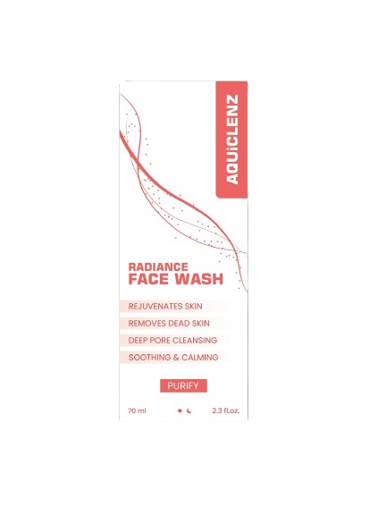 AQUICLENZ RADIANCE FACEWASH, 70ml