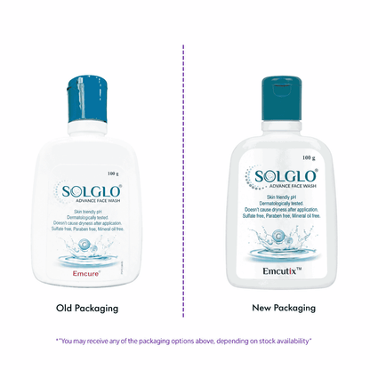 Solglo Advance Face Wash 100g