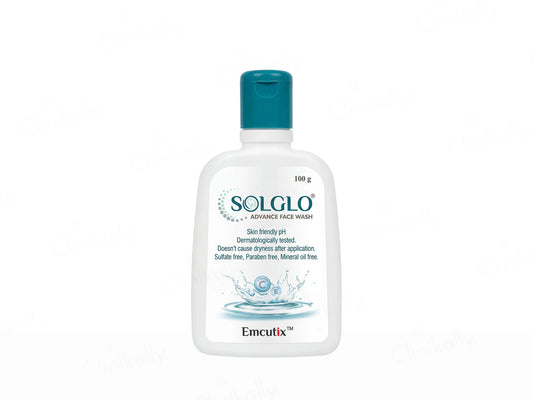 Solglo Advance Face Wash, 100g