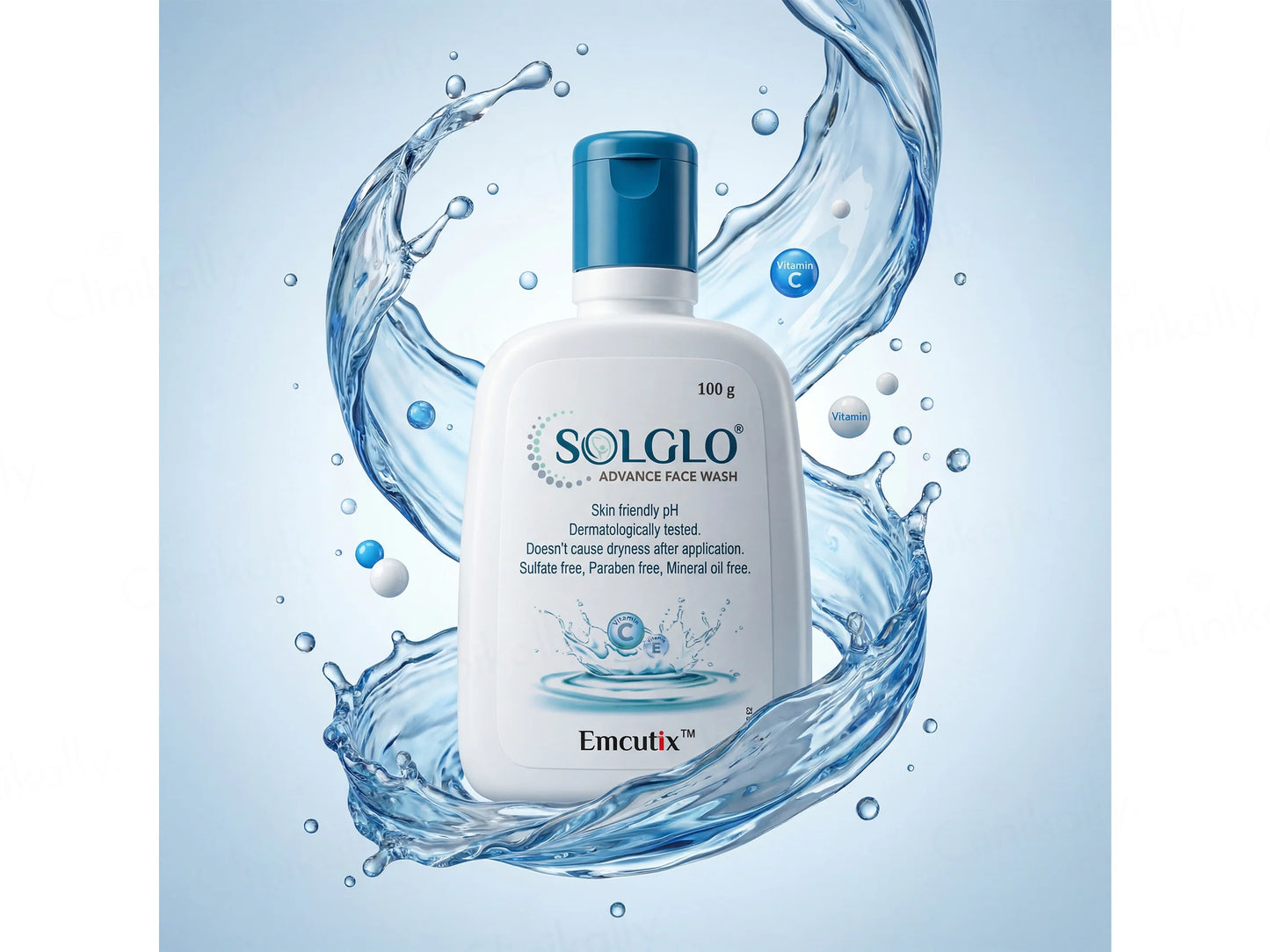 Solglo Advance Face Wash, 100g