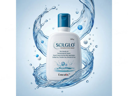 Solglo Advance Face Wash, 100g