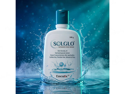 Solglo Advance Face Wash, 100g