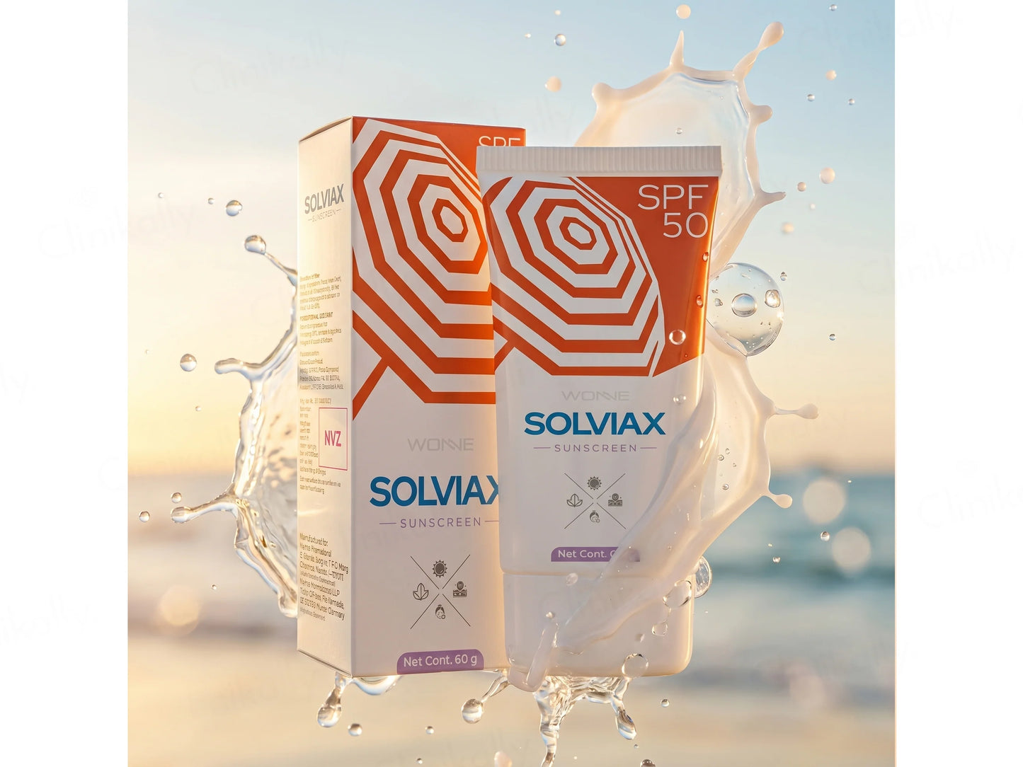 Solviax Sunscreen SPF 50 60gm