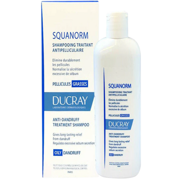 Ducray Squanorm Anti-Dandruff Treatment Shampoo, 200ML