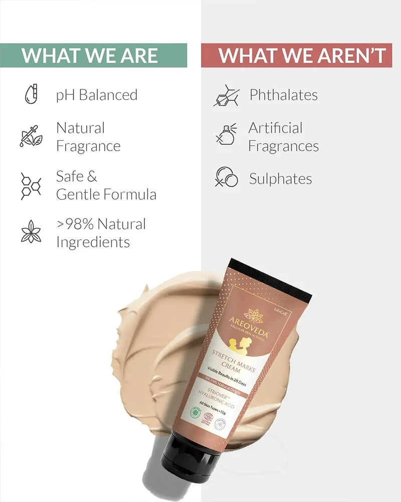 AreoVeda Stretch Marks Cream 50gm
